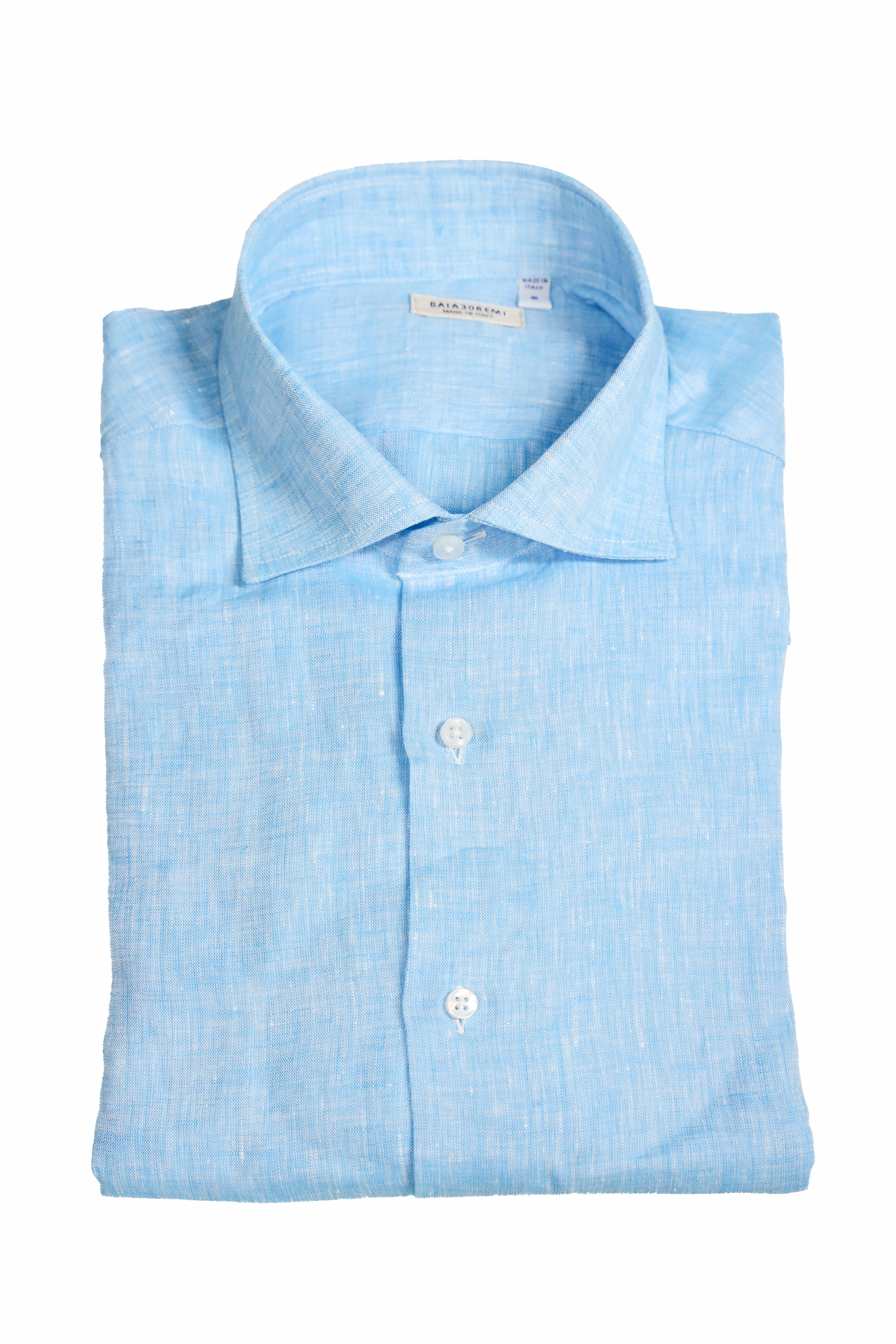 Camicia Paxos turchese chiaro