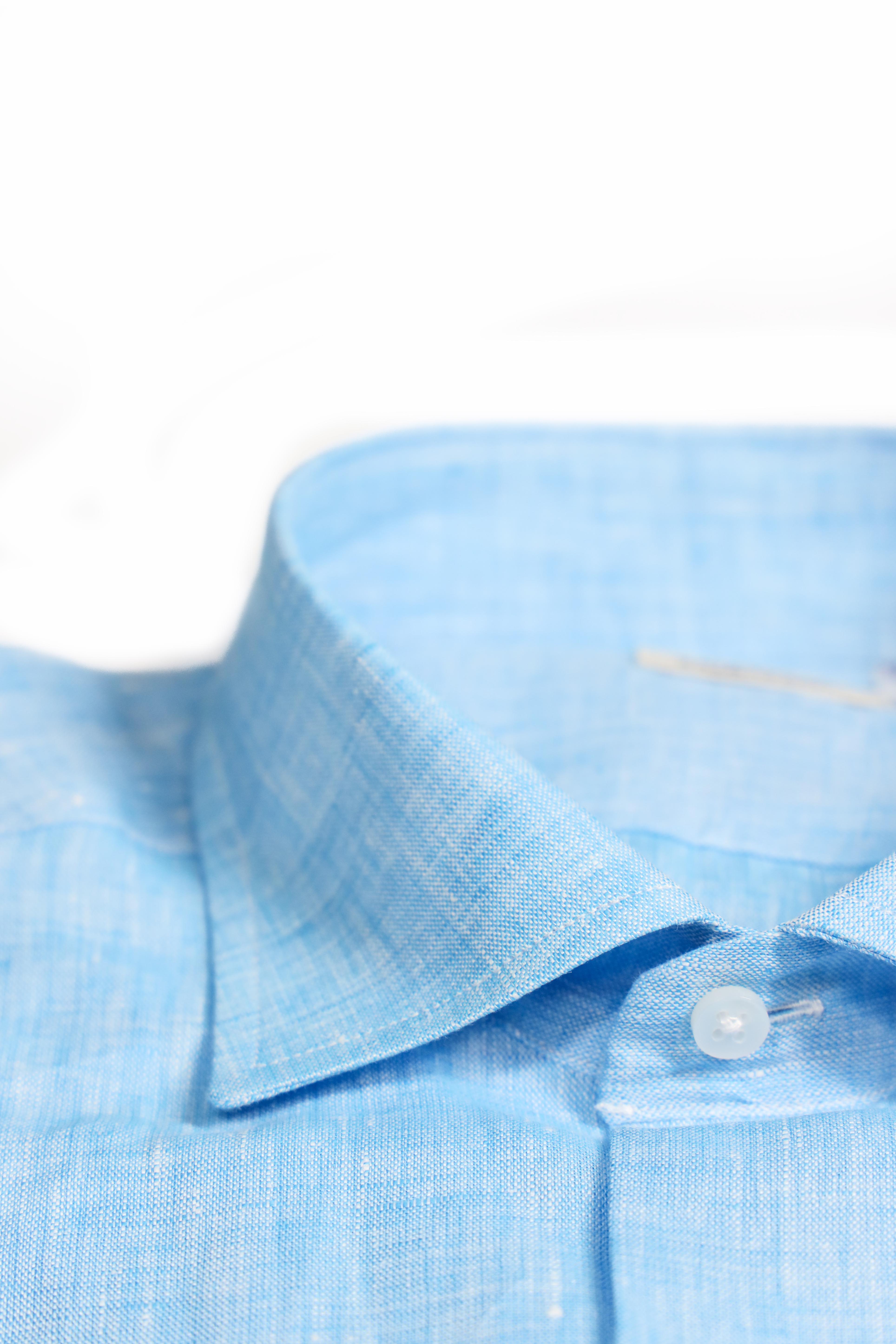 Camicia Paxos turchese chiaro